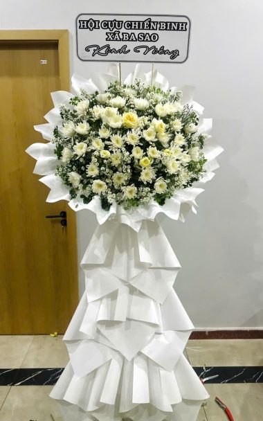 Hoa chia buồn B007